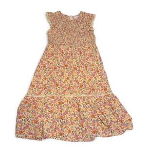 Lost + Wander ,Floral Maxi Dress in Pink and Orange for women’s size L